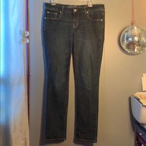 Aéropostle jeans, dark navy blue. Size 10